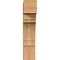 Ekena Millwork Merced Block Smooth Bracket, Western Red Cedar, 5 1/2"W x 18"D x 26"H BKT06X18X26MRC05SWR - alternate 3